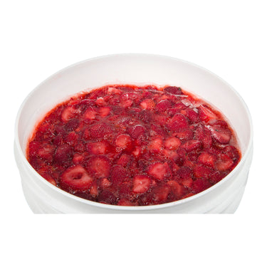 Image of COM: Strawberry Sliced 4+1 with Sugar - 1 x 13.5 Kilos